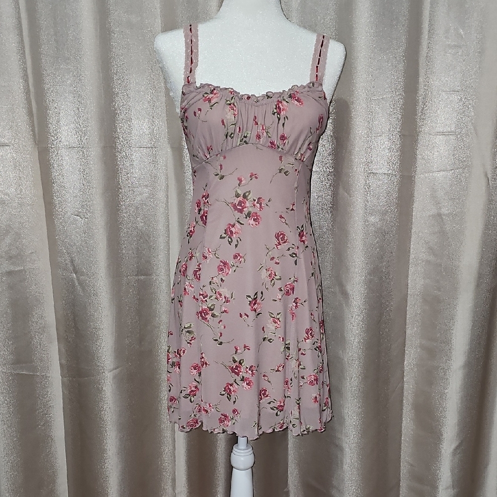 Floral Pink Dress